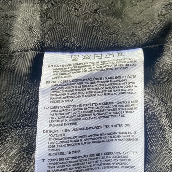 NWT Chef Works URBAN Collection Button Front Gray Black Cotton Blend Vest SizeM - Picture 8 of 9